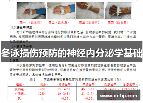 冬泳损伤预防的神经内分泌学基础